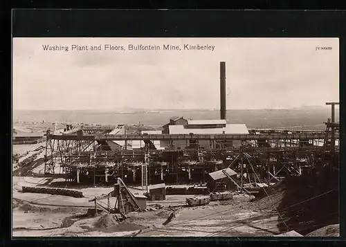 AK Kimberley, Washing Plant and Floors, Bulfontein Mine