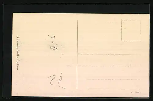 AK Frohburg, Markt und Postamt