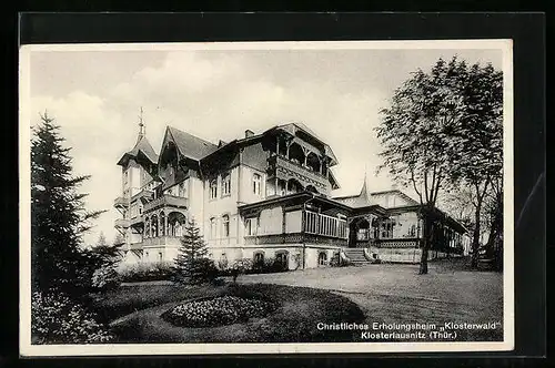 AK Klosterlausnitz /Thür., Christliches Erholungsheim Klosterwald