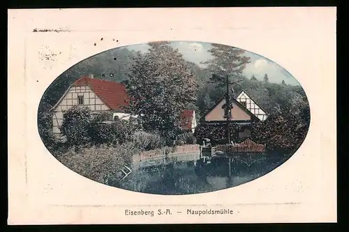 AK Eisenberg S.-A., Blick auf die Naupoldsmühle