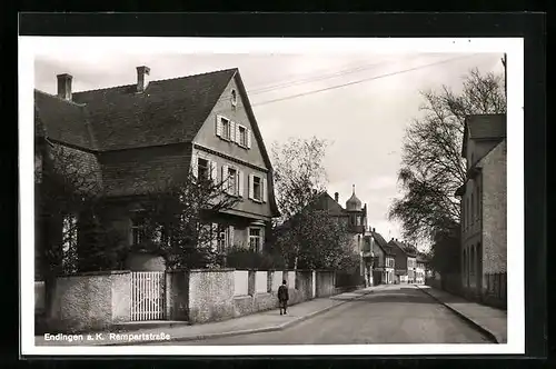 AK Endingen a. K., Partie an der Rempartstrasse