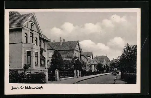 AK Jever i. O., Partie in der Schlosserstrasse