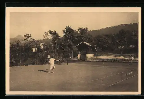 AK La Verniaz s. Evian, Les Tennis
