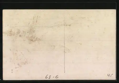 Foto-AK Mutter liegt mit ihrem Baby im Bett