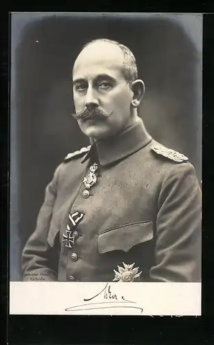 AK Max von Baden in Uniform