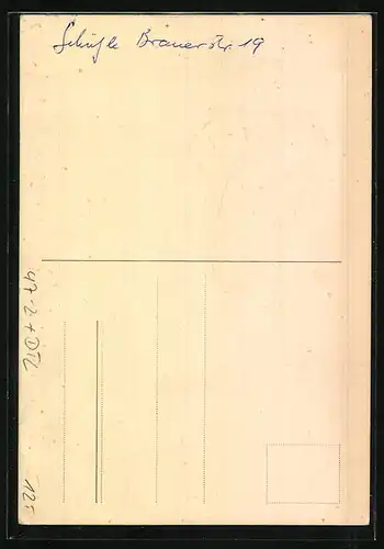 AK Karlsruhe, Studentenwappen der Teutonia