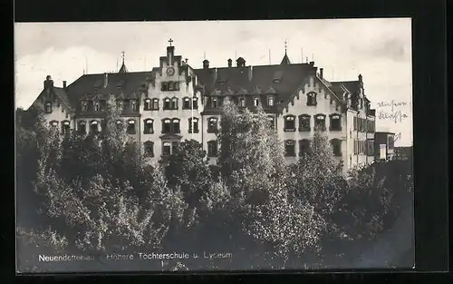 AK Neuendettelsau, Höhere Töchterschule u. Lyceum