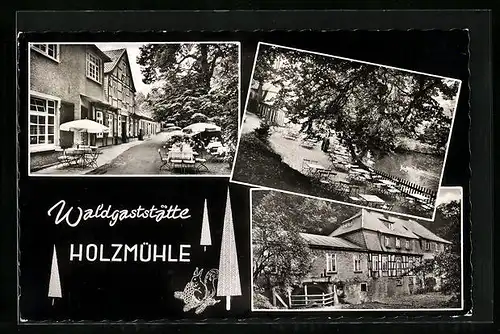 AK Eldagsen am Saupark, Waldgaststätte Holzmühle