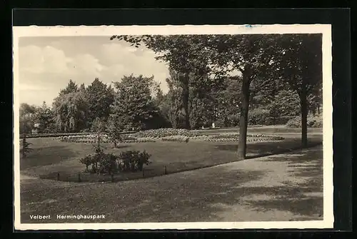 AK Velbert, Partie im Herminghauspark