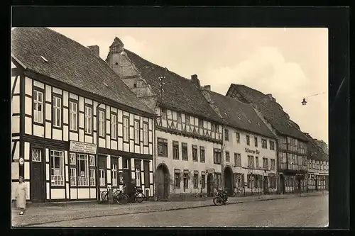 AK Gardelegen, Partie an der Sandstrasse