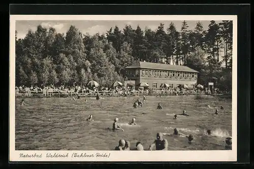 AK Dahlen, Naturbad Waldteich (Dahlener Heide)