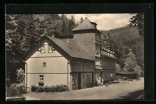 AK Gehlberg /Thür., Ferienheim des Reichsautobahnausbesserungswerkes Halle