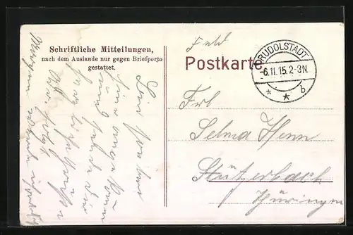 AK Rudolstadt, Partie am Anger