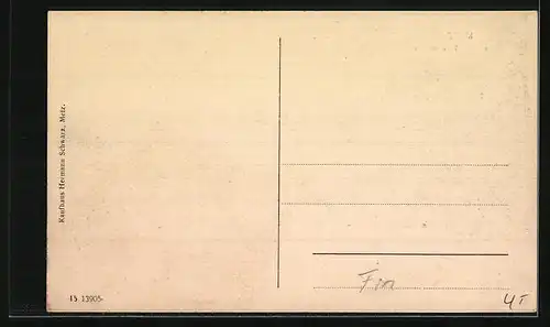 AK Metz, Totenbrücke aus der Vogelschau