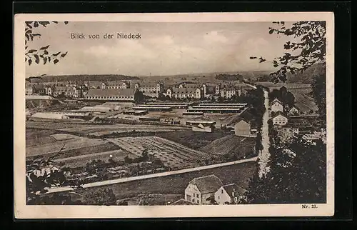 AK St. Avold, Blick von der Niedeck