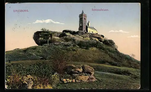 AK Dragsburg, Der Schlossfelsen