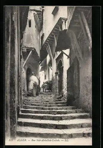 AK Alger, Rue Sidi-Abdallah-Casbah