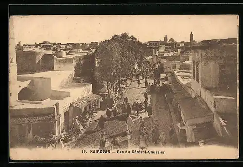 AK Kairouan, Rue Général-Saussier