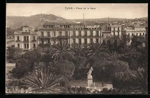 AK Tunis, Place de la Gare