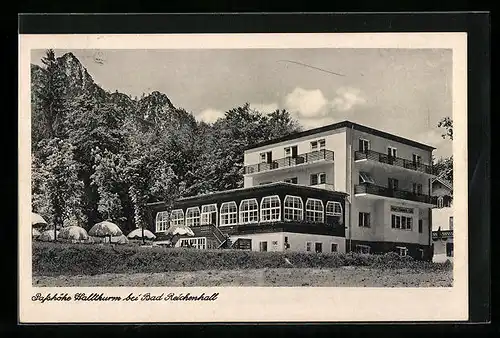 AK Bad Reichenhall, Passhöhe Hallthurm