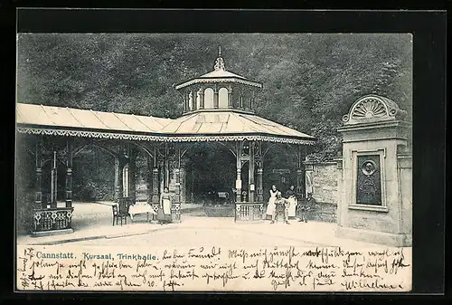 AK Cannstatt, Kursaal, Trinkhalle