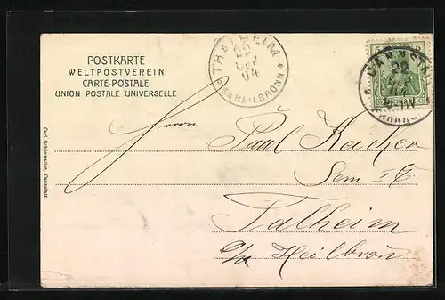 AK Cannstatt, Kursaal, Trinkhalle