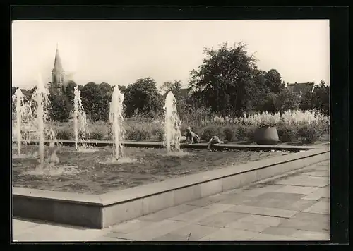 AK Zossen, Partie im Stadtpark