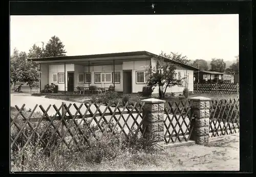 AK Zesch /Kr. Zossen, In der Bungalowsiedlung