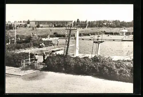 AK Ronneburg /Kr. Gera, Sommerbad und Sporthalle, 20. Jahrestag