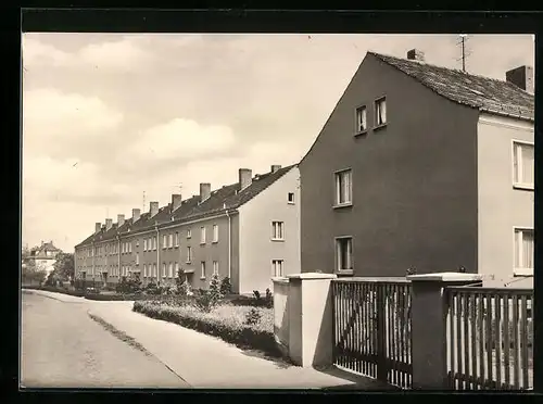 AK Münchenbernsdorf /Thür., Neubauten an der Waldstrasse