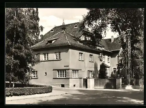 AK Ronneburg /Thür., Städtisches Krankenhaus am Rudolf-Breitscheid-Platz