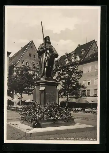 AK Jena, Kurfürst Johann Friedrich Denkmal