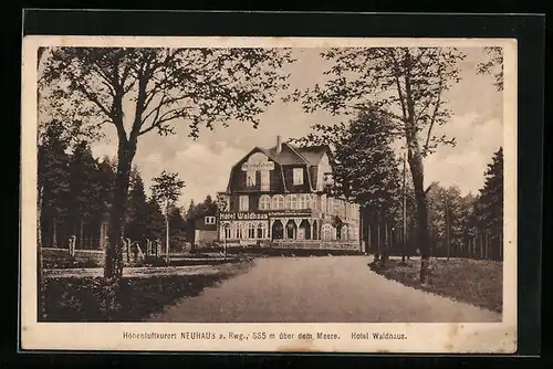 AK Neuhaus a. Rwg., Hotel Waldhaus