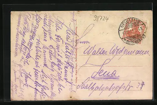 AK Neuhaus a. Rwg., Hotel Waldhaus