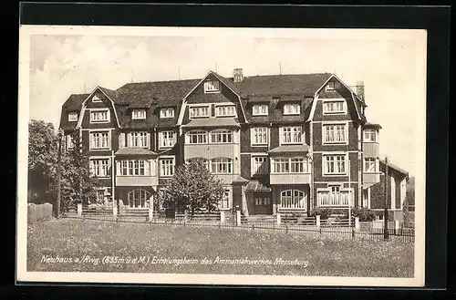 AK Neuhaus a. Rwg., Erholungsheim des Ammoniakwerkes Merseburg