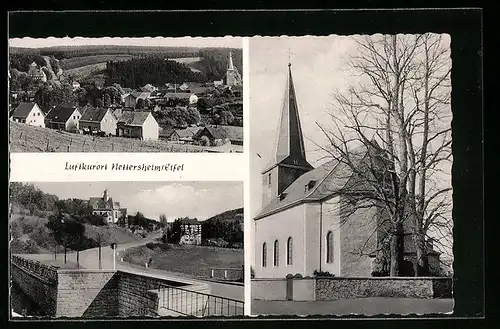 AK Nettersheim / Eifel, Kirche, Teilansichten