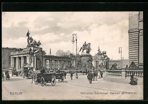 AK Berlin, Nationaldenkmal Kaiser Wilhelm I.