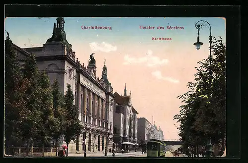 AK Berlin-Charlottenburg, Theater des Westens in der Kantstrasse