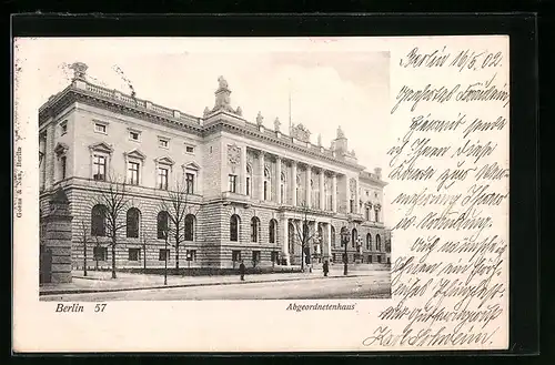 AK Berlin, Abgeordnetenhaus