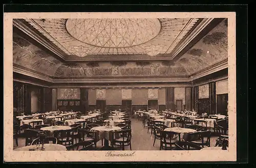 AK Berlin-Tiergarten, Potsdamerstrasse 10, im Restaurant Bayernhof, im Frauensaal