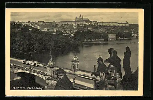 AK Praha, Hradcany, Tramway