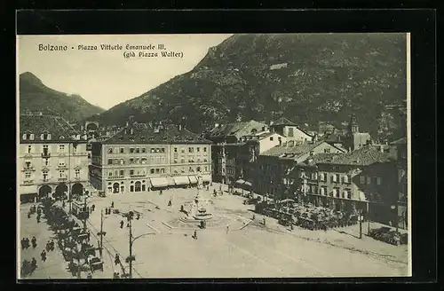 AK Bolzano, Piazza Vittorio Emanuele, Tramway