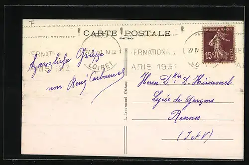 AK Orléans, Vue Générale et Tramway