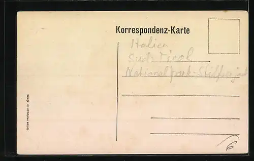 AK Gomagoi, Panorama mit Gebirgswand