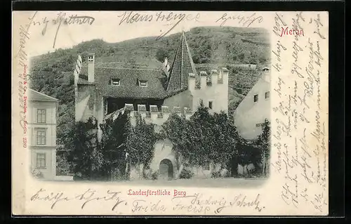 AK Meran, an der Landesfürstlichen Burg