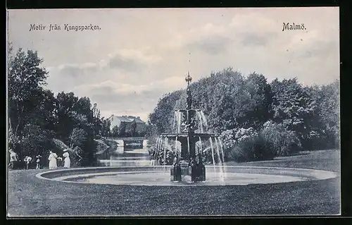 AK Malmö, Motiv fran Kungsparken