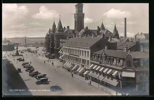 AK Hälsingborg, Stortorget med Radhuset