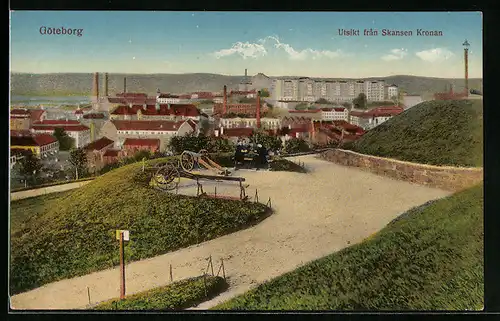 AK Göteborg, Utsikt fran Skansen Kronan