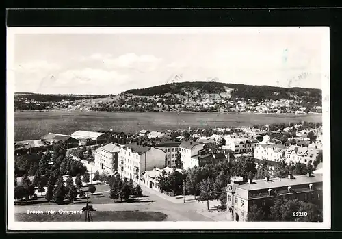 AK Frösön, fran Östersund, Panoramaansicht der Stadt