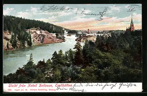 AK Trollhättan, Utsikt fran Hotell Bellevue